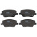 Brake Pad Set, disc brake GDB2151 TRW, Thumbnail 5