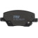 Brake Pad Set, disc brake GDB2151 TRW, Thumbnail 6