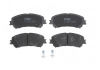 Brake Pad Set, disc brake GDB2152 TRW