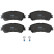 Brake Pad Set, disc brake GDB2152 TRW, Thumbnail 3