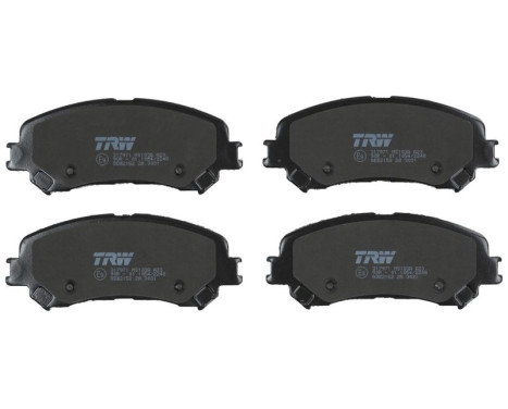 Brake Pad Set, disc brake GDB2152 TRW, Image 4