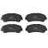 Brake Pad Set, disc brake GDB2152 TRW, Thumbnail 4