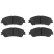 Brake Pad Set, disc brake GDB2152 TRW, Thumbnail 5