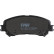 Brake Pad Set, disc brake GDB2152 TRW, Thumbnail 6