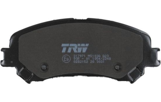 Brake Pad Set, disc brake GDB2152 TRW, Image 6