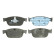 Brake Pad Set, disc brake GDB2153 TRW