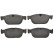 Brake Pad Set, disc brake GDB2153 TRW, Thumbnail 3