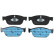 Brake Pad Set, disc brake GDB2153 TRW, Thumbnail 4