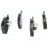 Brake Pad Set, disc brake GDB2153 TRW, Thumbnail 5