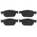 Brake Pad Set, disc brake GDB2153 TRW, Thumbnail 6