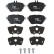 Brake Pad Set, disc brake GDB2155 TRW, Thumbnail 3