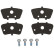 Brake Pad Set, disc brake GDB2155 TRW, Thumbnail 7