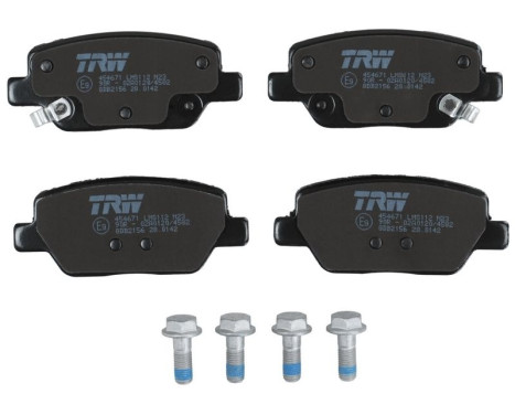Brake Pad Set, disc brake GDB2156 TRW, Image 3