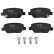 Brake Pad Set, disc brake GDB2156 TRW, Thumbnail 3