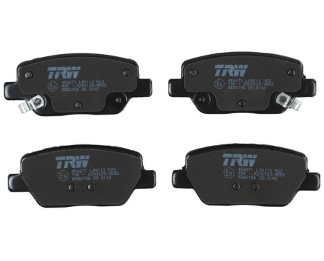 Brake Pad Set, disc brake GDB2156 TRW, Image 5