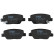 Brake Pad Set, disc brake GDB2156 TRW, Thumbnail 5