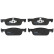 Brake Pad Set, disc brake GDB2157 TRW, Thumbnail 6