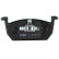 Brake Pad Set, disc brake GDB2159 TRW, Thumbnail 4