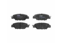Brake Pad Set, disc brake GDB2160 TRW