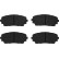 Brake Pad Set, disc brake GDB2160 TRW, Thumbnail 3
