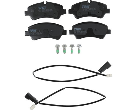 Brake Pad Set, disc brake GDB2161 TRW, Image 3