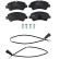 Brake Pad Set, disc brake GDB2161 TRW, Thumbnail 3
