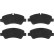Brake Pad Set, disc brake GDB2161 TRW, Thumbnail 4