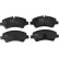 Brake Pad Set, disc brake GDB2161 TRW, Thumbnail 5