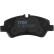 Brake Pad Set, disc brake GDB2161 TRW, Thumbnail 6
