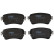 Brake Pad Set, disc brake GDB2166 TRW, Thumbnail 4