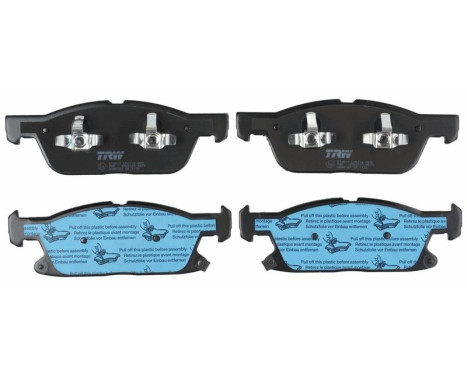 Brake Pad Set, disc brake GDB2167 TRW, Image 2