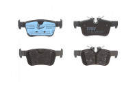 Brake Pad Set, disc brake GDB2168 TRW