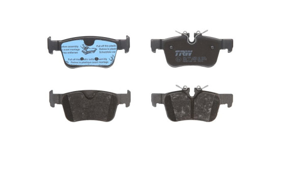 Brake Pad Set, disc brake GDB2168 TRW