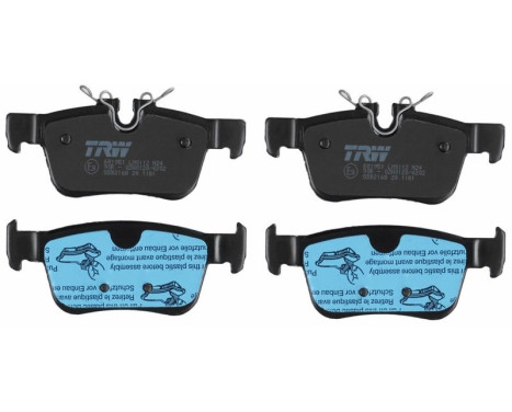 Brake Pad Set, disc brake GDB2168 TRW, Image 3