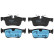 Brake Pad Set, disc brake GDB2168 TRW, Thumbnail 3