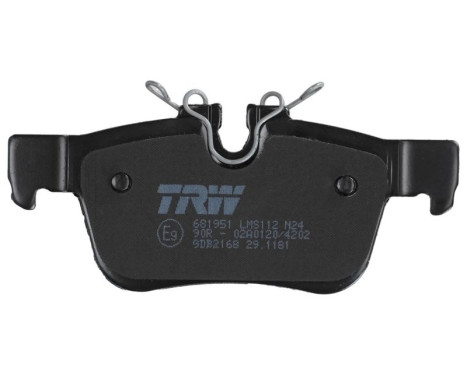 Brake Pad Set, disc brake GDB2168 TRW, Image 5