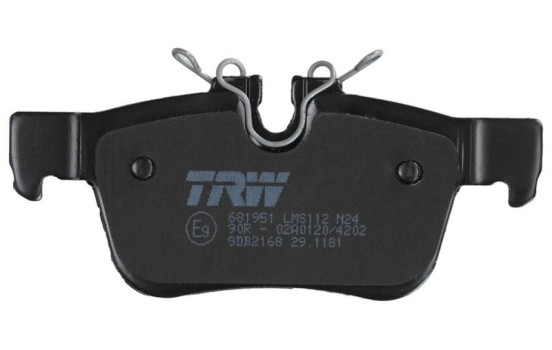 Brake Pad Set, disc brake GDB2168 TRW, Image 5