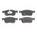 Brake Pad Set, disc brake GDB2169 TRW