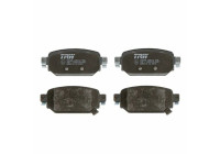 Brake Pad Set, disc brake GDB2172 TRW
