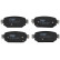 Brake Pad Set, disc brake GDB2172 TRW, Thumbnail 3