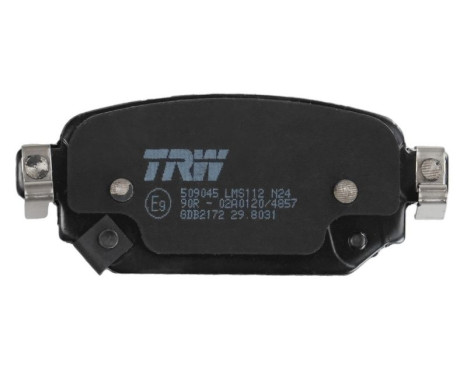 Brake Pad Set, disc brake GDB2172 TRW, Image 5