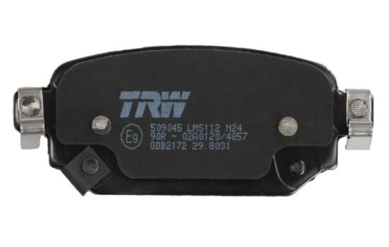 Brake Pad Set, disc brake GDB2172 TRW, Image 5