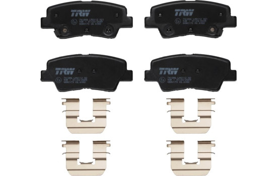 Brake Pad Set, disc brake GDB2173 TRW