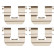 Brake Pad Set, disc brake GDB2173 TRW, Thumbnail 4