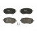 Brake Pad Set, disc brake GDB2175 TRW