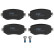 Brake Pad Set, disc brake GDB2175 TRW, Thumbnail 3
