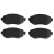 Brake Pad Set, disc brake GDB2175 TRW, Thumbnail 4