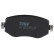 Brake Pad Set, disc brake GDB2175 TRW, Thumbnail 6