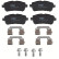 Brake Pad Set, disc brake GDB2176 TRW, Thumbnail 2