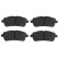 Brake Pad Set, disc brake GDB2176 TRW, Thumbnail 3